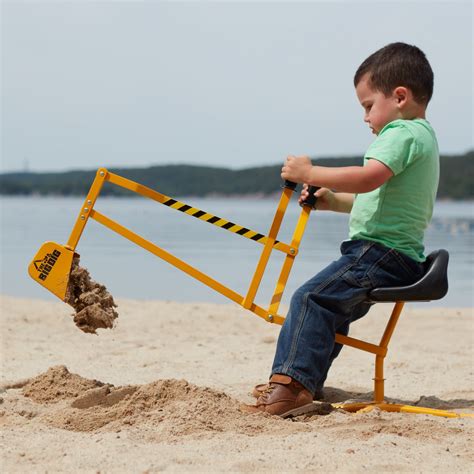 toy excavator for sandbox